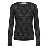 BirtaCC O-neck Blouse - Black