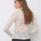 BirtaCC Turtleneck Blouse - Off-White