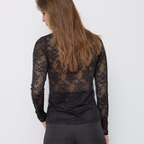 BirtaCC Turtleneck Blouse - Black