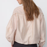 MelinCC Balloon Lace Shirt - Champagne