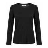 RigoCC O-neck Blouse - Black