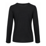 RigoCC O-neck Blouse - Black