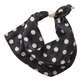 39069 PearlCC Scarf - Black - Pearl