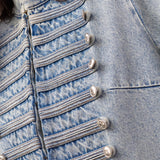 JacksonCC Officer Denim Jacket - Bleach Denim