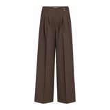 AcileCC Pleat Pant - Brown