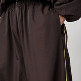 AloraCC Block Pant - Dark Brown