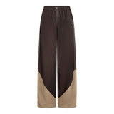 AloraCC Block Pant - Dark Brown