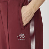 AminaCC Crease Pant - Burgundy - Co'couture