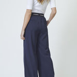 AminaCC Logo Pant - Navy - Co'couture