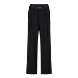 AminaCC Logo Shimmer Pant - Black - Co'couture