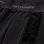 AminaCC Logo Shimmer Pant - Black - Co'couture