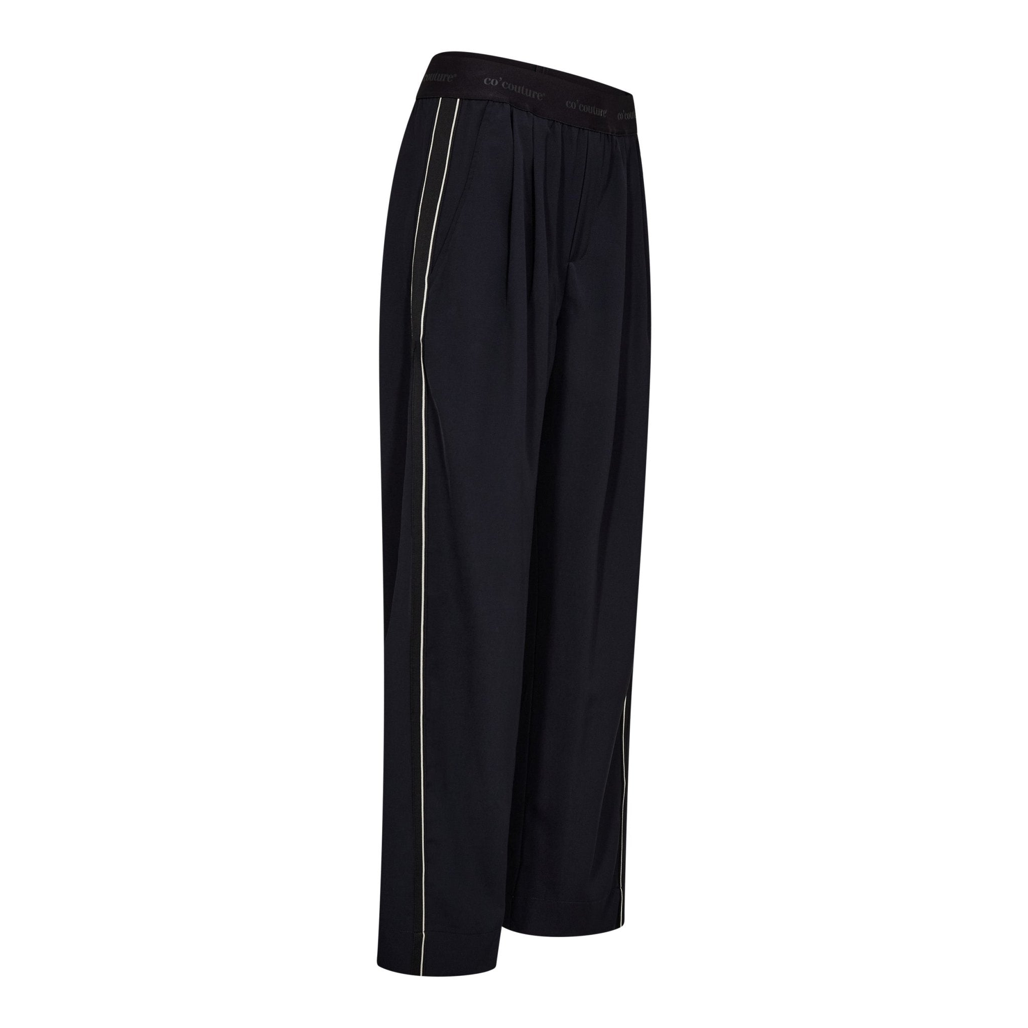 AminaCC Split Panel Pant - Navy - Co'couture