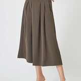 AnyaCC Pleat Skirt - Mocca - Co'couture