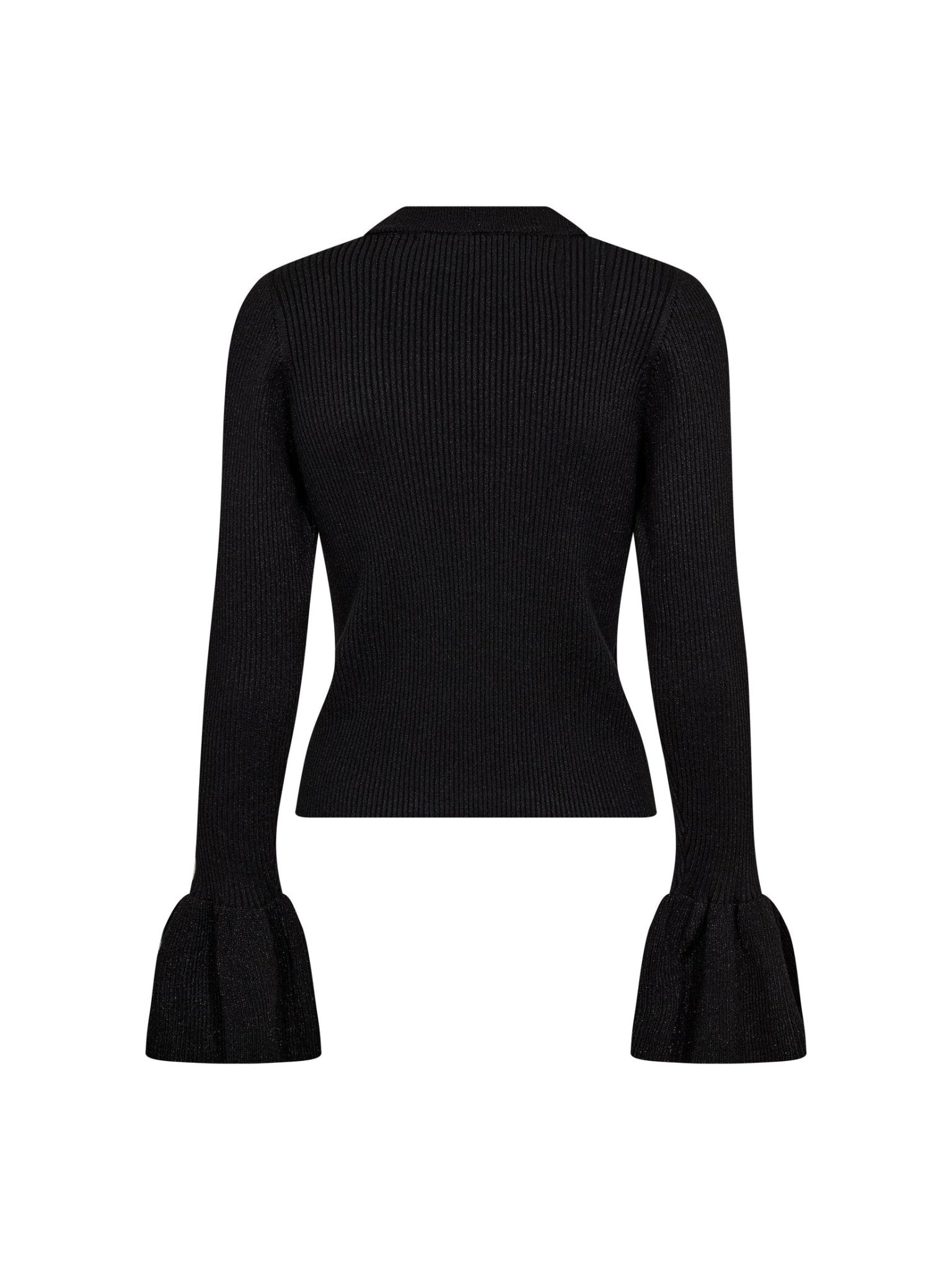 BalinCC Lurex Turtleneck Knit - Black - Co'couture