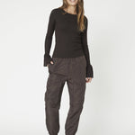 BalinCC Wide Cuff Knit - Dark Brown - Co'couture