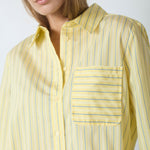 BlaineCC Bell Sleeve Shirt - PaleYellow - Co'couture