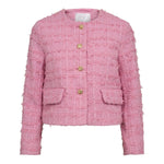 CalaCC Check Boucle Jacket - Candyfloss - Co'couture