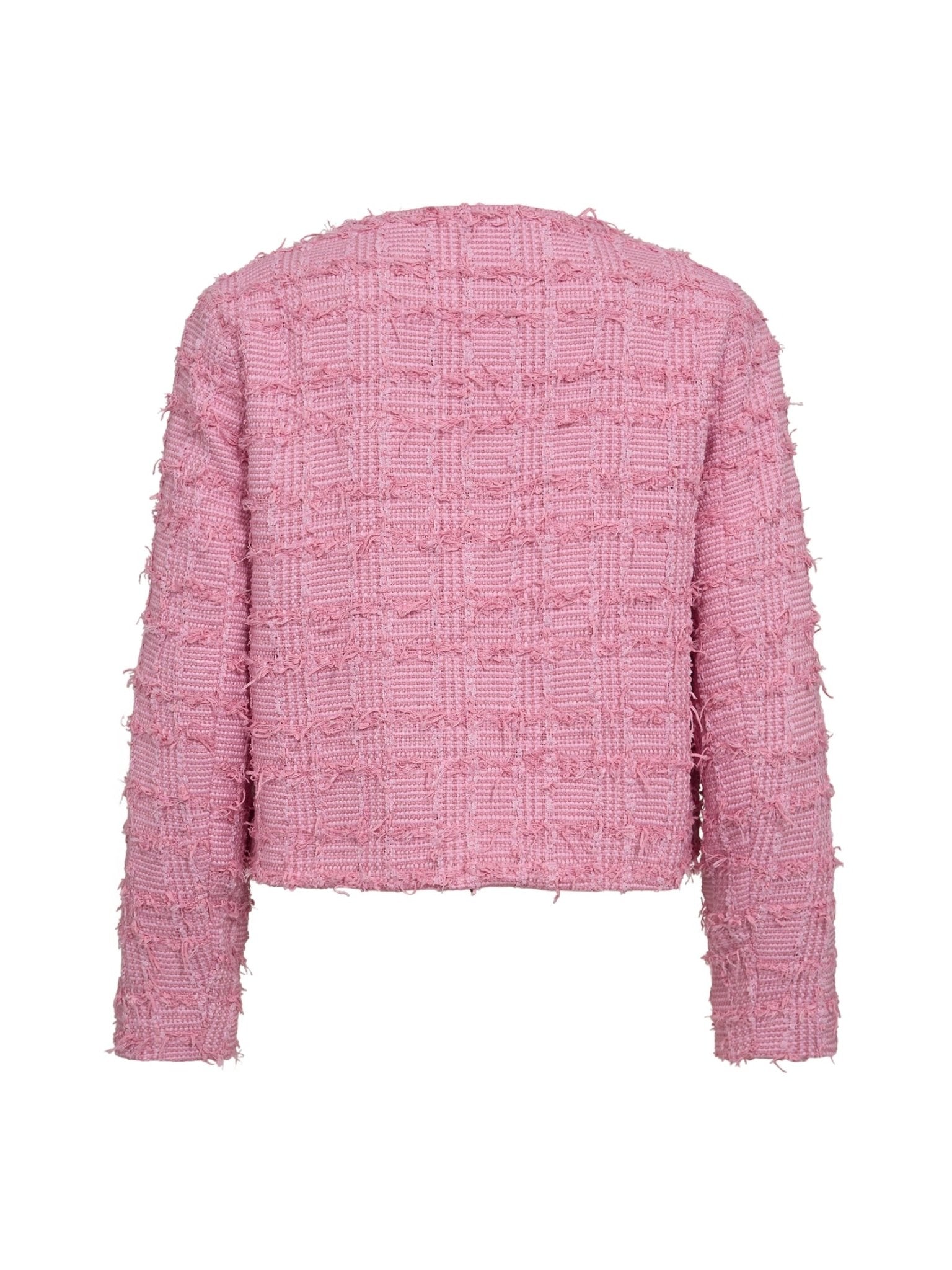 CalaCC Check Boucle Jacket - Candyfloss - Co'couture