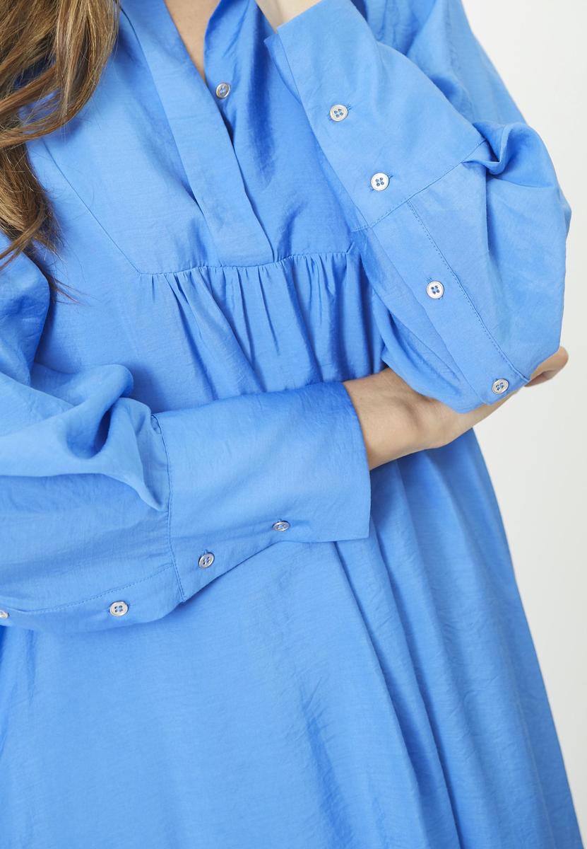 Callum Volume Dress - New Blue - Co'couture