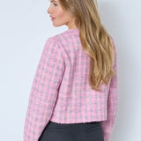 CammieCC Boucle Jacket - Candyfloss - Co'couture