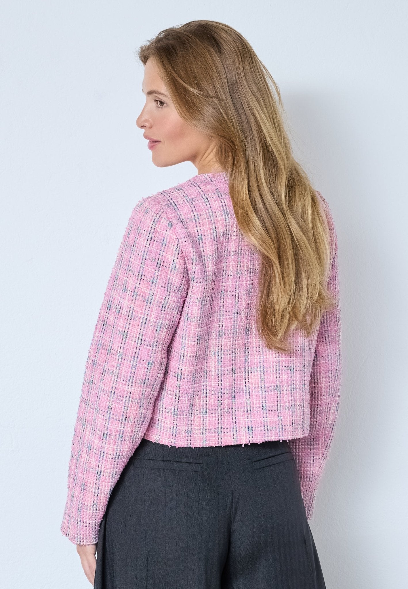 CammieCC Boucle Jacket - Candyfloss - Co'couture