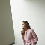 CammieCC Boucle Jacket - Candyfloss - Co'couture