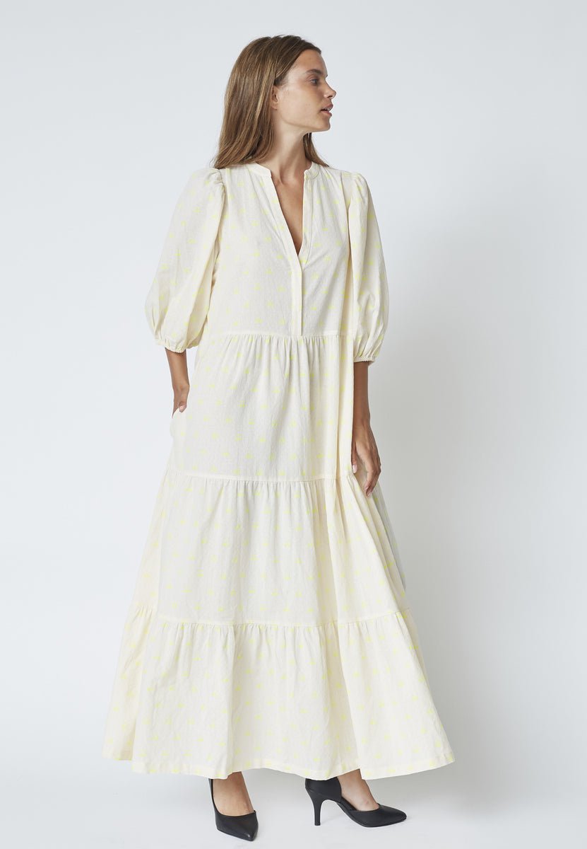 CherryCC Floor Dress - Citrus - Co'couture
