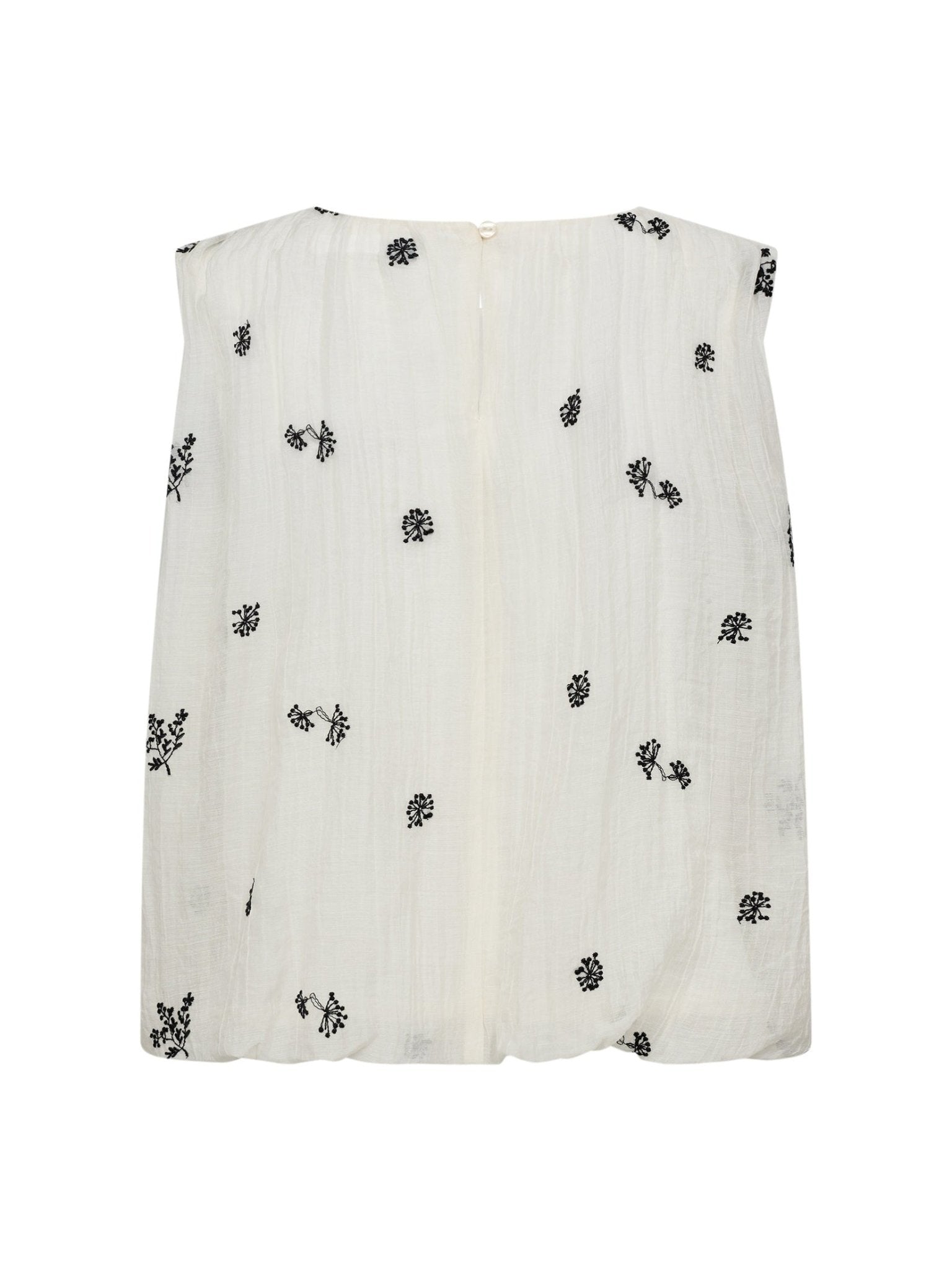 ColleenCC Balloon Top - Off white - Co'couture
