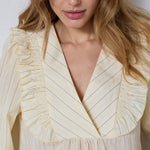 DaraCC Smock Blouse - PaleYellow - Co'couture