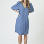 DenimCC V - Dress - Denim blue - Co'couture
