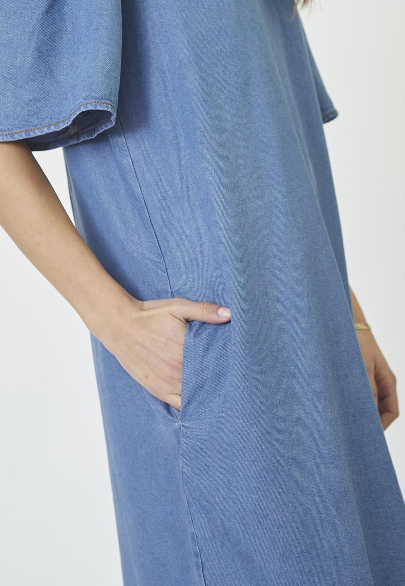 DenimCC V - Dress - Denim blue - Co'couture