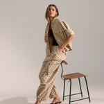 DiddiCC Cargo Dot Pant - Bone - Co'couture
