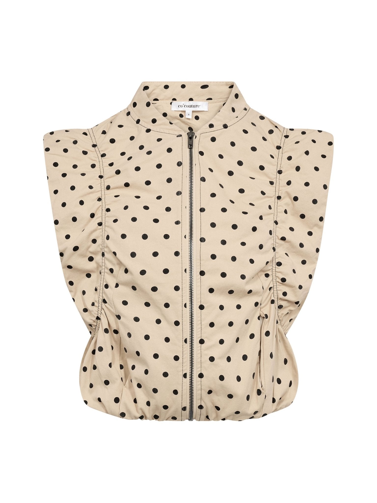 DiddiCC Dot waistcoat - Bone - Co'couture