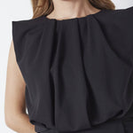 FalconCC Pleat Mini Dress - Black - Co'couture