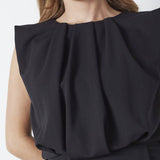 FalconCC Pleat Mini Dress - Black - Co'couture