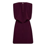 FalconCC Pleat Mini Dress - Plum - Co'couture