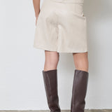 GittCC Pleat Shorts - Bone - Co'couture