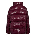 GlossyCC Puffer Jacket - Plum - Co'couture
