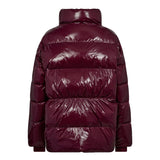 GlossyCC Puffer Jacket - Plum - Co'couture