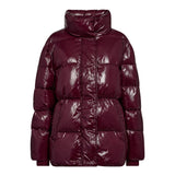 GlossyCC Puffer Jacket - Plum - Co'couture