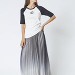GrannyCC Block SS Tee - OffWhite - Black - Co'couture