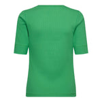 GrannyCC Rib SS O - Tee - Green - Co'couture