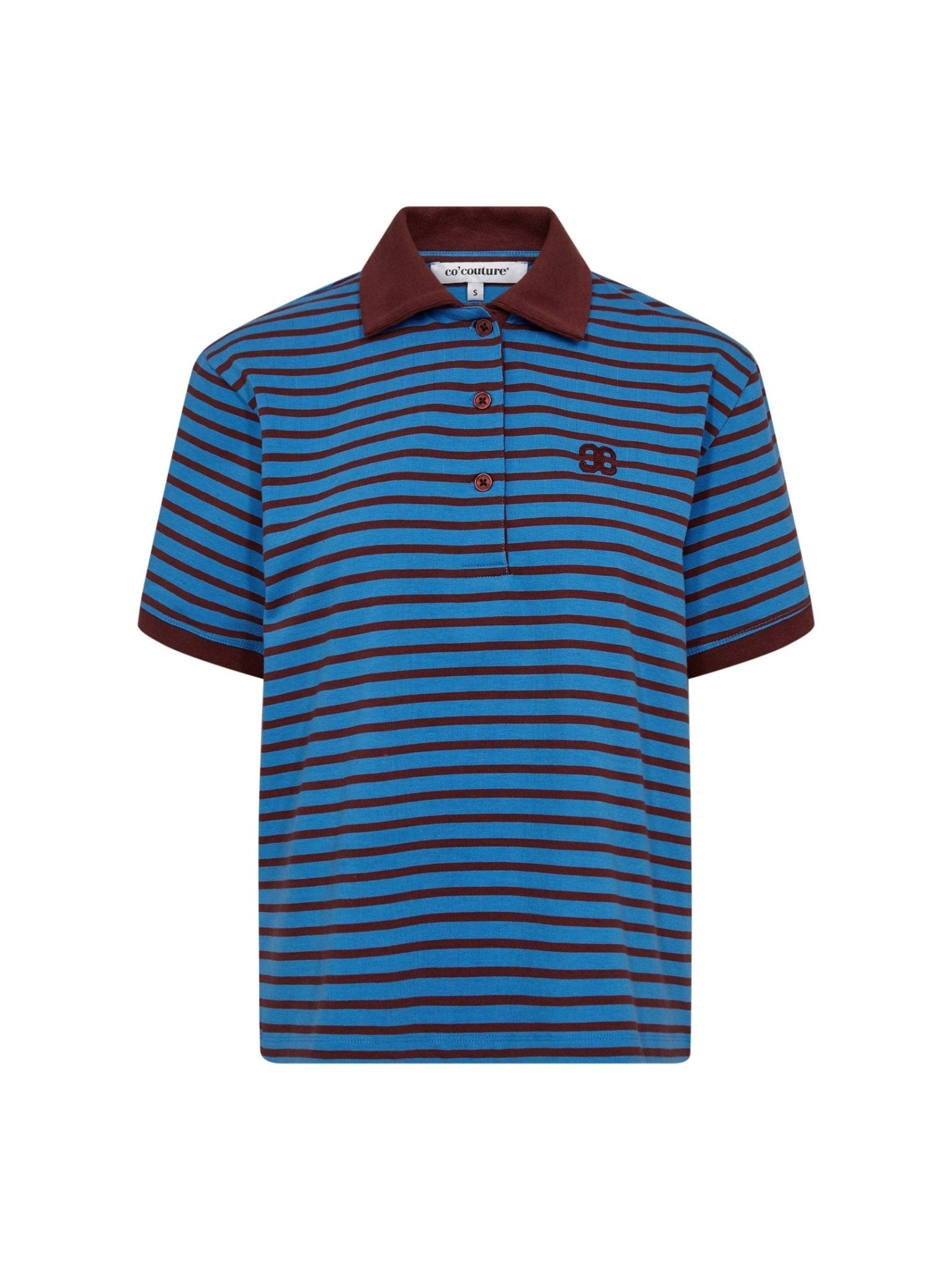 HayesCC Polo SS Tee - New Blue - Co'couture