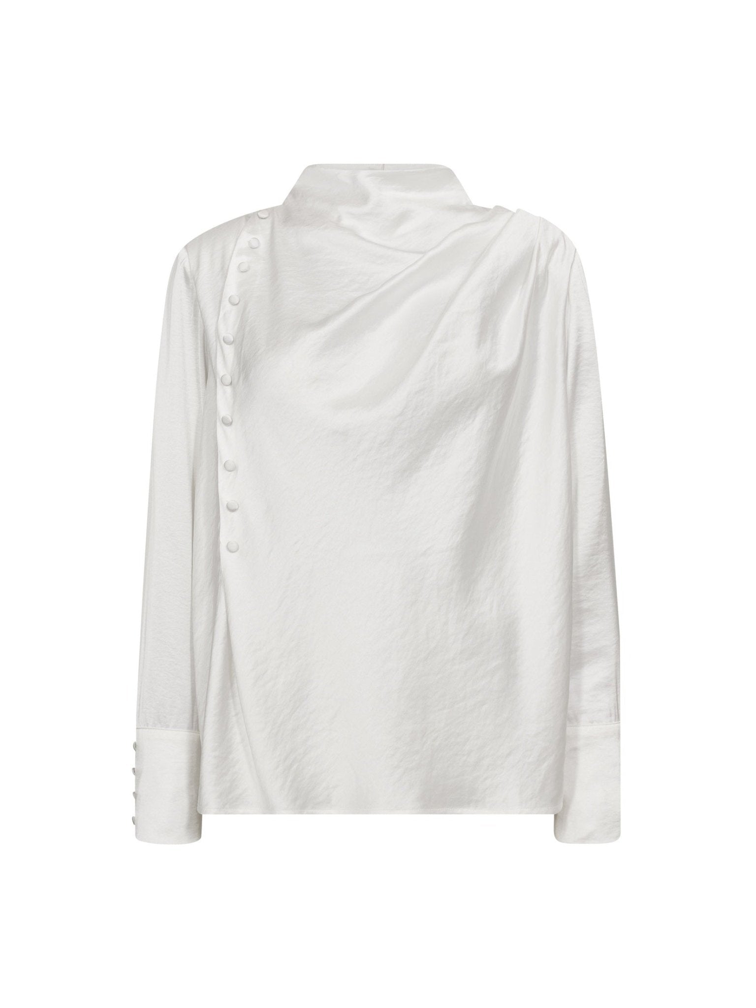 HelenCC Button Blouse - Off white - Co'couture