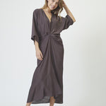 HeraCC Knot Dress - Mocca - Co'couture