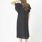HeraCC SS Frill Dress - Black - Co'couture