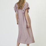 HeraCC SS Frill Dress - Old Rose - Co'couture