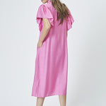 HeraCC SS Frill Dress - Pink - Co'couture