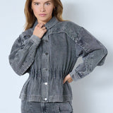 KellanCC Denim Jacket - Mid Grey - Co'couture