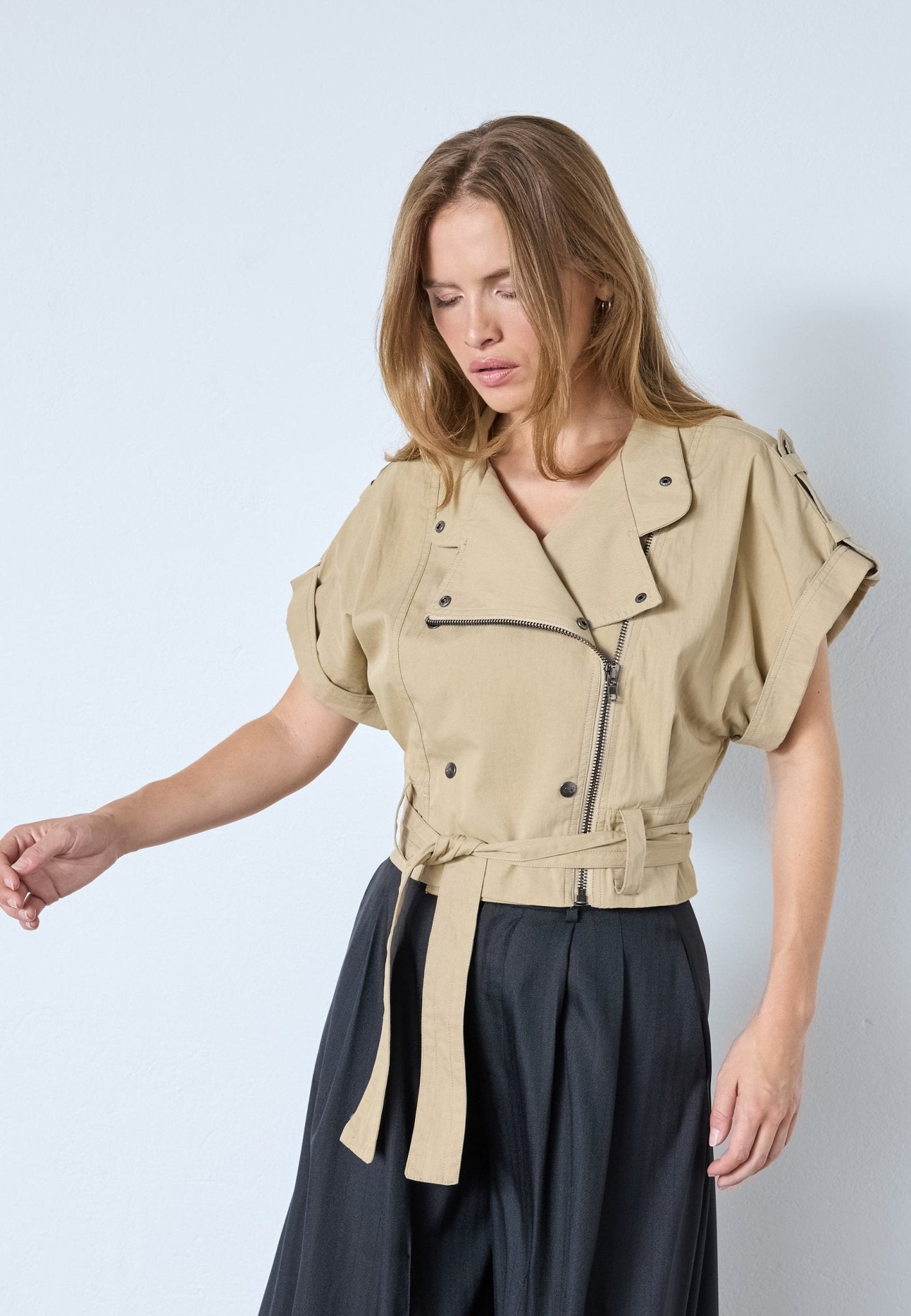 KeshaCC Cargo Vest - Sand - Co'couture